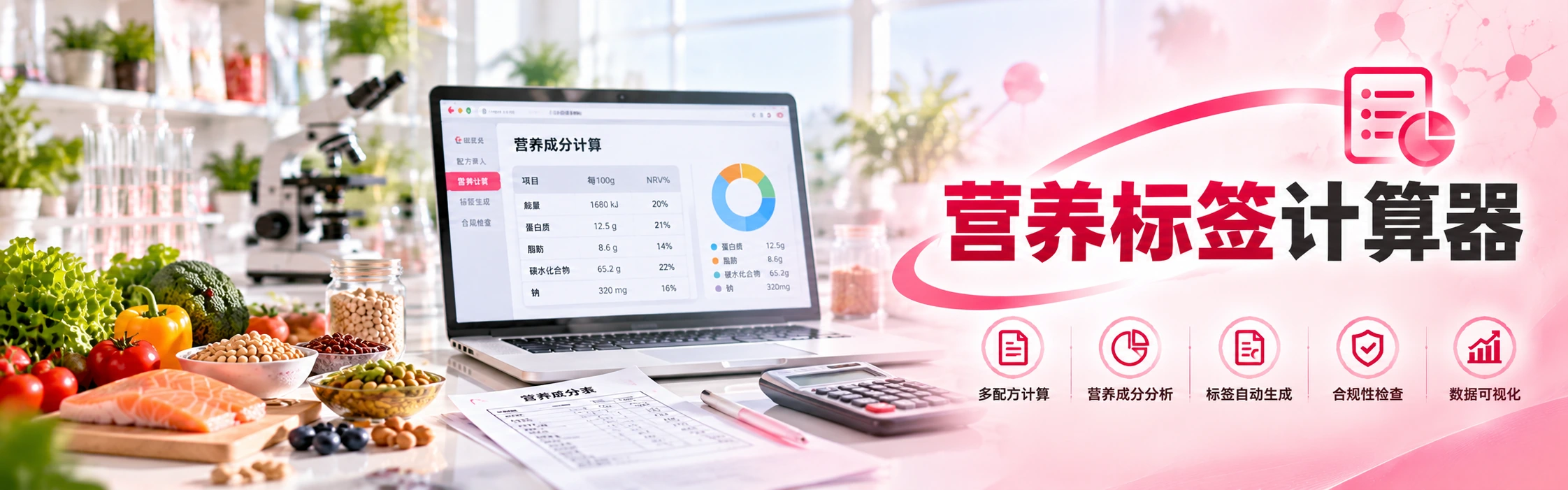 营养标签计算器